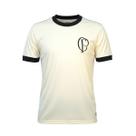 Camisa Corinthians Símbolo CP Off-White - Masculino Tamanho:GG Camisa Corinthians Símbolo CP Off-White - Masculino Tamanho:GG