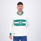 Camisa Coritiba Retrô 1976 Manga Longa Branca Camisa Coritiba Retrô 1976 Manga Longa Branca
