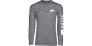 Camisa Costa Del Mar Tech Catonic de manga comprida cinza