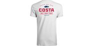 Camisa Costa Del Mar Topwater Branca 2XL