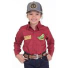 Camisa Country Infantil P/ Usar Em Rodeio Bardada Unissex
