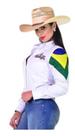 Camisa Country Radade Feminina Bordada Peão de Boiadeiros Barretos HC Camisa Country Radade Feminina Bordada Peão de Boiadeiros Barretos HC
