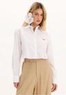 Camisa Cropped De Mangas Longas Com Aplique Frontal Lança Perfume Ref 502CA001416
