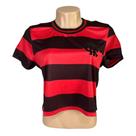 Camisa Cropped Flamengo Rubro Negro Coimbra -