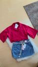 Camisa cropped