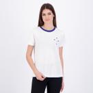 Camisa Cruzeiro Entrelaço Feminina Branca
