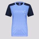 Camisa Cruzeiro Rede Feminina Azul