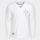 Camisa Cruzeiro RetrôMania Libertadores 1976 Manga Longa Masculina