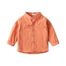 Camisa De Algodão Infantil De Manga Comprida, Primavera Outono, Roupas Para Meninos E Meninas De 2 3 Camisa De Algodão Infantil De Manga Comprida, Primavera Outono, Roupas Para Meninos E Meninas De 2 3