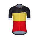 Camisa de Ciclismo Ecológica Anti-Pilling Preta - Equipe de Estrada 2025