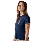 Camisa de Ciclismo Feminina Jersey Enduro Manga Curta Nomad