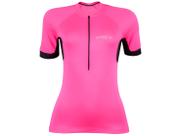 Camisa de Ciclismo Feminino Manga Curta Sport Tamanho P Rosa Proteção UV30+ Confortável Atrio - VB017 Camisa de Ciclismo Feminino Manga Curta Sport Tamanho P Rosa Proteção UV30+ Confortável Atrio - VB017