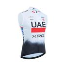 Camisa De Ciclismo Gold 2025 UAE, Jaqueta De Verão Para Homens E Mulheres, Colete De Bicicleta Da