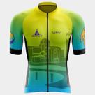 Camisa de Ciclismo Masculina Caminho da Fé Way Premium Manga Curta Zíper Total Bolsos Traseiros Camisa de Ciclismo Masculina Caminho da Fé Way Premium Manga Curta Zíper Total Bolsos Traseiros