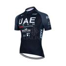 Camisa De Ciclismo Masculina De Verão Com Calções De Ciclismo MTB Personalizados UAE 2025