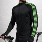 Camisa de Ciclismo Masculina Manga Longa Bike Dry Fit UV30 Zíper Total DeA Collection