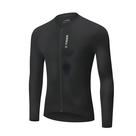 Camisa de Ciclismo Masculina X-TIGER - Manga Longa, Refletiva, 3 Bolsos