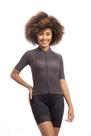 Camisa de Ciclismo Mynd Feminina Basic grafite Camisa de Ciclismo Mynd Feminina Basic grafite