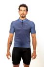 Camisa de Ciclismo Mynd Unissex First jeans azul Camisa de Ciclismo Mynd Unissex First jeans azul