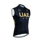 Camisa de Ciclismo Sem Mangas Masculina - Equipe Emirados Árabes Unidos 2025