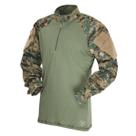 Camisa de Combate Tru-Spec T.R.U. con Cierre 1/4 Woodland 2XL Camisa de Combate Tru-Spec T.R.U. con Cierre 1/4 Woodland 2XL