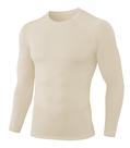Camisa de compressão Queerier Athletic Workout masculina de manga comprida Camisa de compressão Queerier Athletic Workout masculina de manga comprida