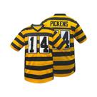 Camisa De Futebol Masculina Pittsburgh, T-Shirt De Rugby De Malha Respirável Com Mangas Curtas 92