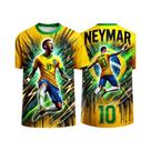 Camisa De Futebol Neymar Brasil Design Grafite De Rua Kit Especial Inteligente Chat GPT