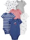 Camisa de macacão Simple Joys By Carter's Baby Boys 12 meses
