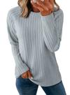 Camisa de manga comprida Dokotoo Spring Business Casual Feminina Plus Size