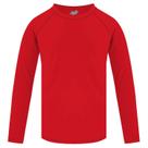 Camisa de natação Rash Guard de manga comprida para meninos Semois Red 14-16Y