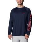 Camisa de pesca Columbia Terminal Tackle de manga comprida masculina XXL Camisa de pesca Columbia Terminal Tackle de manga comprida masculina XXL