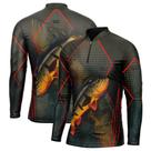 Camisa de Pesca Proteção Solar UV Combate Tucunare Açu - Mar Negro G1 Camisa de Pesca Proteção Solar UV Combate Tucunare Açu - Mar Negro G1