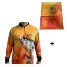 Camisa de Pesca Proteção Solar UV Piapara + Bandana - Oficial da Pesca EXG
