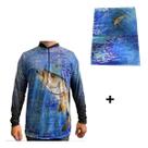 Camisa de Pesca Proteção Solar UV Robalo + Bandana - Oficial da Pesca EXG