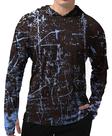 Camisa de pesca WELIGU Sun Protection UV UPF 50+ para homens