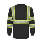 Camisa de Segurança de Alta Visibilidade KARXICIY Manga Longa Classe 3 Camisa de Segurança de Alta Visibilidade KARXICIY Manga Longa Classe 3