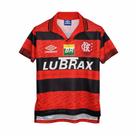 Camisa de Time Flamengo Retrô 95 Lubrax Rubro Negro