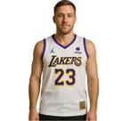 Camisa De Time Regata De Basquete LKRS Uniforme Branco Treino DRY FIT ESPORTE Premium Verão GOLDE