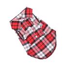 Camisa De Verão Xadrez Estilo Britânico Para Cães, Casaco Com Lapela, Jaqueta Para Gatos, Fantasia