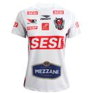 Camisa de Vôlei do Time Feminino do Sesi Bauru 2026 Branca Feminina Camisa de Vôlei do Time Feminino do Sesi Bauru 2026 Branca Feminina
