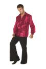 Camisa Disco Inferno Plus Size RG Costume Fucial, peito de 135 cm Camisa Disco Inferno Plus Size RG Costume Fucial, peito de 135 cm