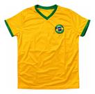 Camisa Do Brasil Amarela Copa Gola V Camisa Do Brasil Amarela Copa Gola V