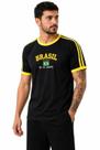 Camisa do Brasil Bordada Adulto masculina Retrô Torcedor Copa