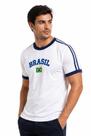 Camisa Do Brasil Bordada Bandeira Torcedor Camisa Do Brasil Bordada Bandeira Torcedor
