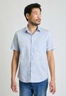 Camisa Docthos Relaxed Fit Manga Curta Algodão com Elastano e Bolso