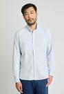 Camisa Docthos Relaxed Fit Manga Longa Oxford Colarinho Americano