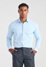 Camisa Docthos Tailor Fit Manga Longa Tricoline com Elastano