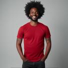 Camisa Dry Fit Masculina Manga Curta Proteção UV 50 Cores Vermelho Camisa Dry Fit Masculina Manga Curta Proteção UV 50 Cores Vermelho