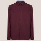 Camisa Dudalina Comfort Trico Lisa Ve26 Bordô Masculino